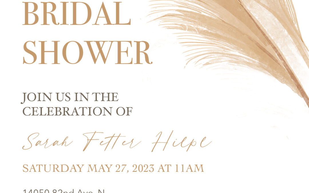 Boho Bridal Shower Invitation